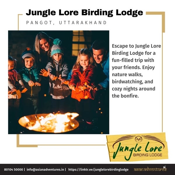 Bonfire at Jungle Lore Birding Lodge